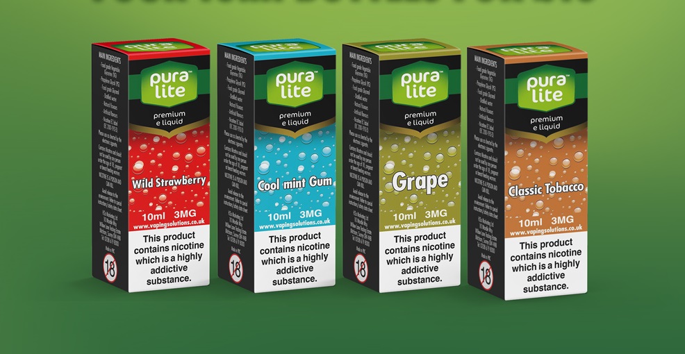 Pura-Lite-e-liquid for e-cigarettes